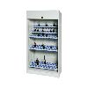 Armario de persiana WTS con 119 soportes, HSK 63, 1950 x 1018 x 620 mm