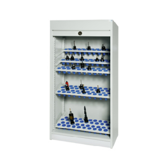Armario de persiana WTS con 119 soportes, HSK 63, 1950 x 1018 x 620 mm-Leer más
