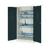 Armario de puerta hoja WTS con 70 soportes SK 50 1950x1018x620 mm