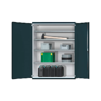 Armario para cargas pesadas sin divisor 1950x1485x500 mm con 4 estantes-Leer más