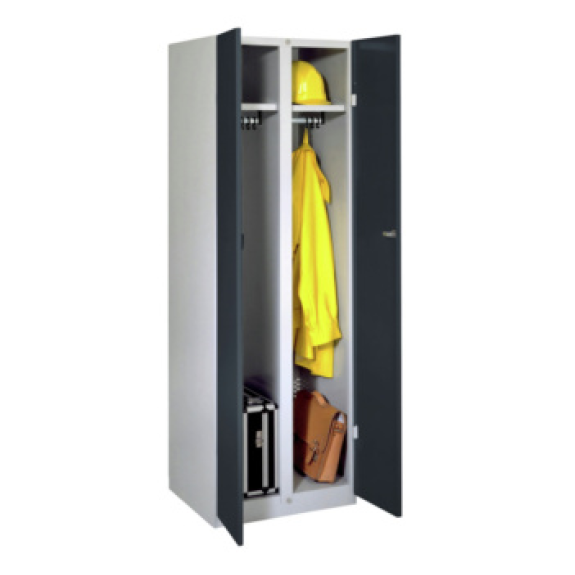 Armario multiusos, modelo 77K AltxAnxF 1800x600x500 mm RAL 7035/7016 Armario multiusos, modelo 77K AltxAnxF 1800x600x500 mm RAL 7035/7016-Leer más
