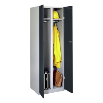 Armario multiusos, modelo 77K AltxAnxF 1800x600x500 mm RAL 7035/7016-Leer más