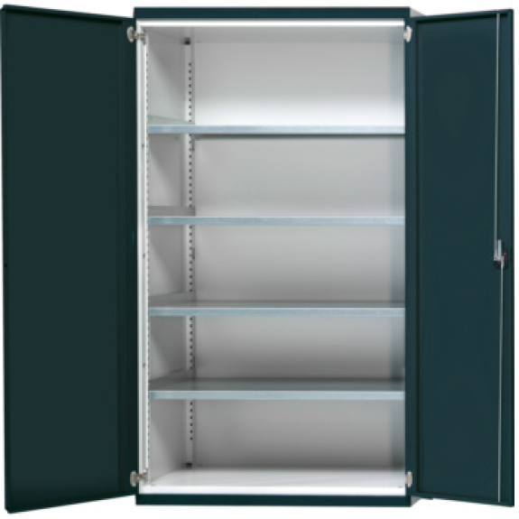 Armario para cargas pesadas sin divisor 1950x1085x500 mm con 4 estantes-Leer más
