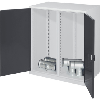 Armario cargas pes., part. centr. m. 70, ch. met. mac. AlxAnxF 1110x1000x600 mm
