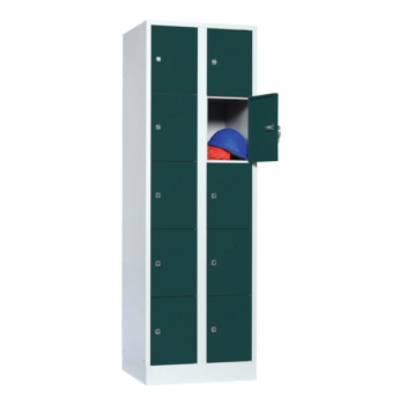 Casillero objetos valor 10 cmpts 1850x600x500 mm anc. comp. 300 mm Casillero objetos valor 10 cmpts 1850x600x500 mm anc. comp. 300 mm-Leer más