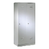 Armario 2 compartimentos 400 mm con base 1800x800x500 mm RAL 7035