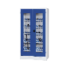 Armario de herramientas CNC con ventilación y soportes HSK 63