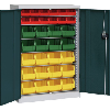 Arm. estantes mod. 1 con cajas alm. RAL 7035/7016