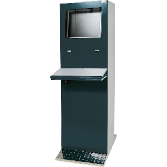 Armario para ordenadores con patas 1750 x 550 x 750 mm RAL 7035/7016-Leer más