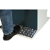 Armario para ordenadores con patas 1750 x 550 x 750 mm RAL 7035/7016