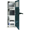 Armario para ordenadores con patas 1750 x 550 x 750 mm RAL 7035/7016