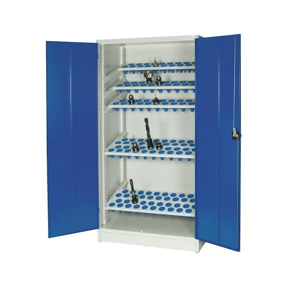 Armario de herramientas CNC con altura ajustable y cerradura segura Armario de herramientas CNC con altura ajustable y cerradura segura-Leer más