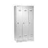 Armario 3 compartimentos 300 mm con base 1800x900x500 mm RAL 7035