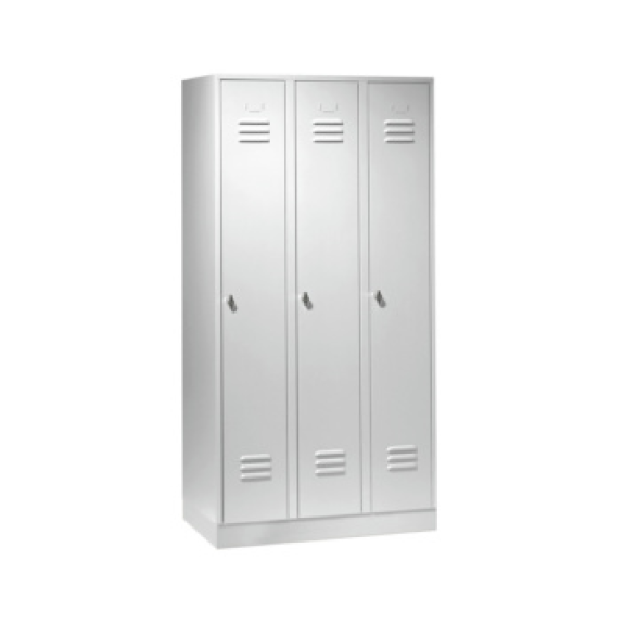 Armario 3 compartimentos 300 mm con base 1800x900x500 mm RAL 7035 Armario 3 compartimentos 300 mm con base 1800x900x500 mm RAL 7035-Leer más