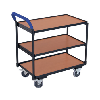 Carretilla de mano HK, 3 superficie de carga, 835 x 490 mm