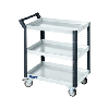 Carro con ruedas con 3 estantes, 150 kg, 890x542x845 mm Carro con ruedas con 3 estantes, 150 kg, 890x542x845 mm