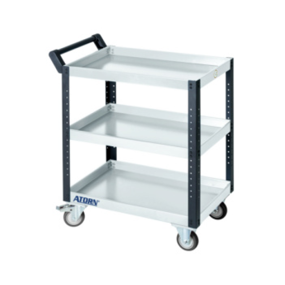 Voiture Ruedas avec 3 étagères, 150 kg, 890x542x845 mm-Leggi tutto