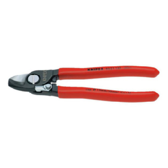 Cortacables KNIPEX 165 mm muelle de apertura con mango de plástico-Leer más