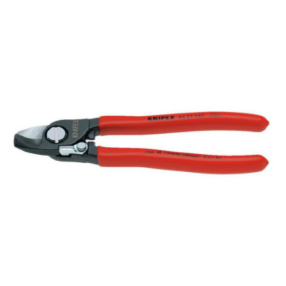Kabelschere m.Öffnungsf. 165mm m.Kst.Griff Knipex Kabelschere m.Öffnungsf. 165mm m.Kst.Griff Knipex-Beschreibung lesen