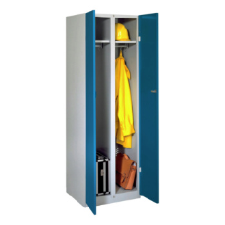Armario multiuso modelo 77K AlxAnxF 1800 x 600 x 500 mm RAL 7035/5010-Leer más