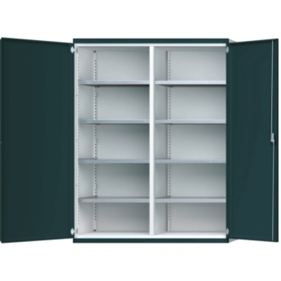 Armario para cargas pesadas con divisor 1950x1485x400 mm 8 estantes Armario para cargas pesadas con divisor 1950x1485x400 mm 8 estantes-Leer más