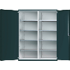 Armario para cargas pesadas con divisor 1950x1485x400 mm 8 estantes