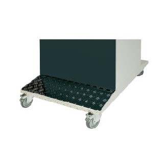 Armario para ordenadores con ruedas 1850 x 550 x 750 mm RAL 7035/7016-Leer más
