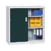 Armario puert. corrd. div. puertas chapa metál. mac. 1030x1000x500 colour opt.