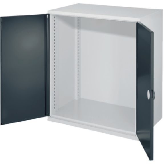 Armadio metallico con porte e cassetti-Leggi tutto