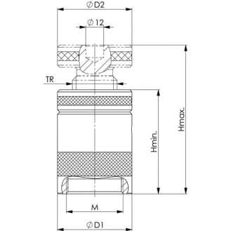 Schraubbock mit flacher Auflage Größe 140 100-140mm-Beschreibung lesen