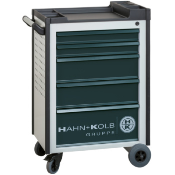 Carro portaherr. AltxAnxF 925x645x425 mm con 5 cajones, RAL 7035/7016-Leer más