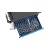Carro portaherr. ATORN RAL 7035/5010 7 caj. ext. compl. 7 insertos espuma dura