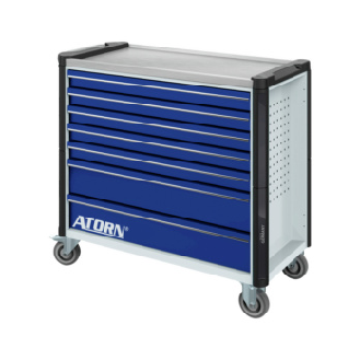 Carro portaherr. ATORN XXL bloqueo extensión cajón individual 5x80 mm:2x165 mm-Leer más