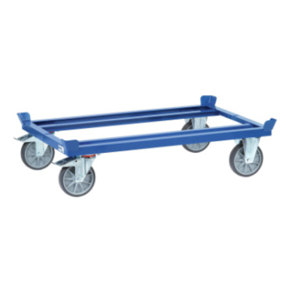 Raphia. Roues pour palet 22799 pour la boîte. et le plan des palettes. 500 kg, pneum. Caoutchouc Maci.-Leggi tutto