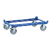 Carrito para semipalés, ruedas de goma maciza, 810 x 610 mm, capc. carga 2200 k Carrito para semipalés, ruedas de goma maciza, 810 x 610 mm, capc. carga 2200 k
