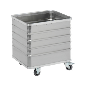 Carro de transporte de aluminio 322L con tapa y bloqueos-Leer más