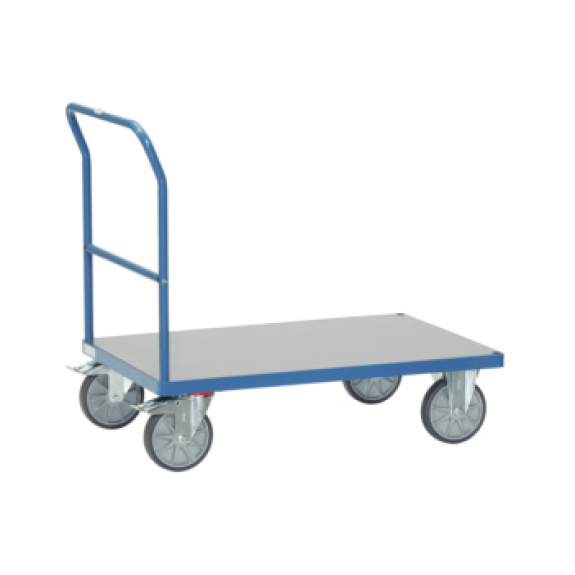 Carro transp. con plat. PVC rígida, área carga 1000x700 mm, hasta 600 kg Carro transp. con plat. PVC rígida, área carga 1000x700 mm, hasta 600 kg-Leer más