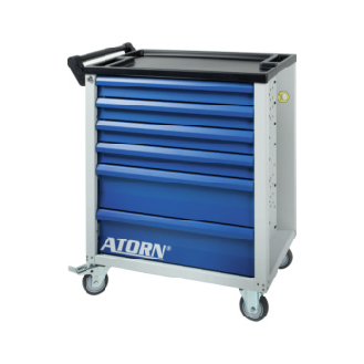 Carro porta herramientas con 6 cajones extensibles-Leer más