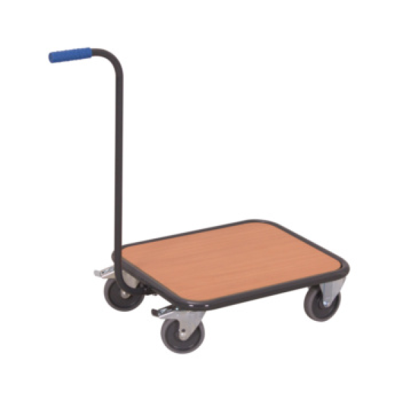 Carretilla de mano HK, superficie de carga de madera 605 x 410 mm-Leer más