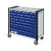 Carro portaherr. ATORN XXL bloqueo extensión cajón individual 7x80 mm:1x165 mm
