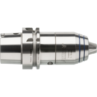 Portabrocas corto NC HSK63 DIN69893 pinza Ø 1-Ø 16, forma A c. IC A=100 extØ 50-Leer más