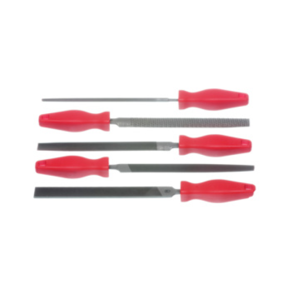 Limas/escofinas DICK, 5 piezas, 200 mm, corte 2, en funda Limas/escofinas DICK, 5 piezas, 200 mm, corte 2, en funda-Leer más