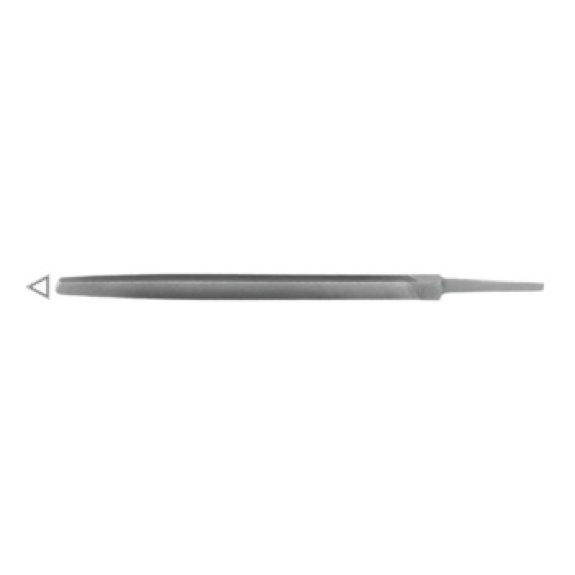 Triangulaire Lima Orion DIN 7261C, 200 mm en coupe, coupe 2-Lire la description