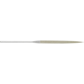 Lima de aguja de diamante PFERD, tamaño del grano D 91, con punta plana-Leer más