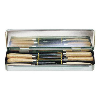 Juego limas llaves ORION, 6 pzs., 100 mm, corte 2, mango madera, en estuche Juego limas llaves ORION, 6 pzs., 100 mm, corte 2, mango madera, en estuche