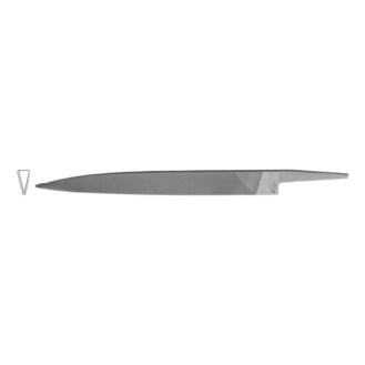 Lima de cuchilla de precisión DICK, 200 mm, corte 2-Leer más