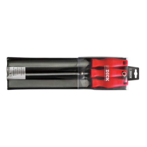 Limas DICK, 3 piezas, 250 mm, corte 1, en funda Limas DICK, 3 piezas, 250 mm, corte 1, en funda-Leer más