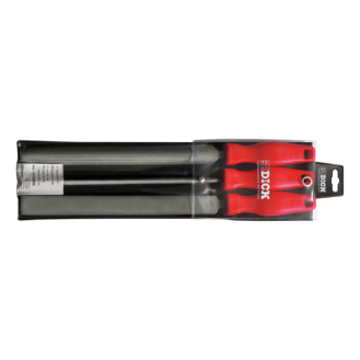 Limas DICK, 3 piezas, 250 mm, corte 1, en funda-Leer más
