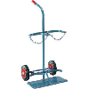 Carretilla para botellas de acero ORION, goma maciza, diámetro 210 mm, 20 litro Carretilla para botellas de acero ORION, goma maciza, diámetro 210 mm, 20 litro