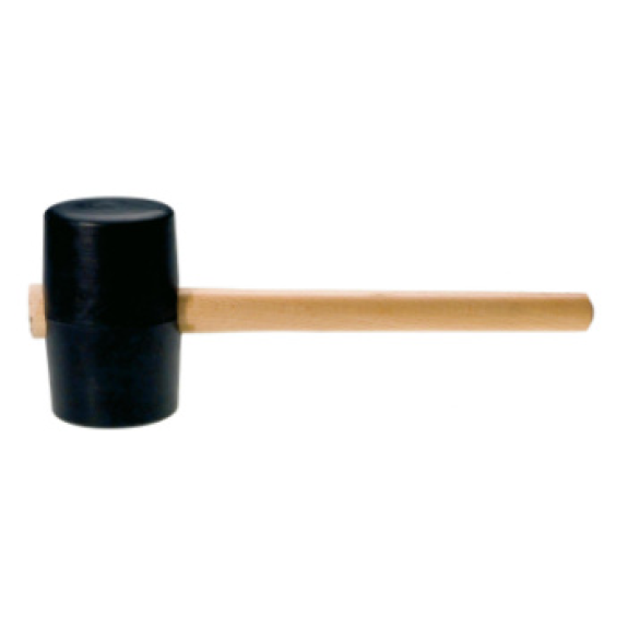 Martillo composición caucho ORION, diám. cabeza 64 mm, empuñadura de fresno-Leer más